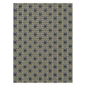 Nappe Or marocain de bleu marine de flourish (Devant)