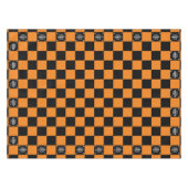 Nappe Orange À damiers Business Logo Activité / Fête (Devant (Horizontal))