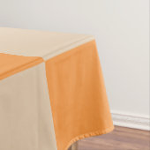 Nappe Orange À damiers En vichy Motif (In Situ)