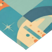Nappe Orange and Teal Geometric Abstract (Angle)