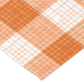 Nappe Orange and White Bold Checkered Plaid Design  (Angle)