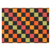 Nappe Orange Black À damiers En vichy Motif (Devant (Horizontal))
