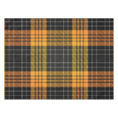 Nappe Orange Black Halloween Plaid (Devant (Horizontal))