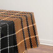 Nappe Orange Black Halloween Plaid (In Situ)