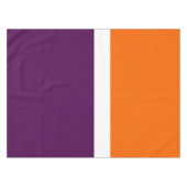 Nappe Orange blanc violet couleur pâle Conception des bl (Devant (Horizontal))