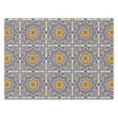 Nappe orange bleue de style en céramique d'Azulejo (Devant (Horizontal))