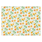 Nappe Orange Citrus été Floral Motif botanique (Devant (Horizontal))