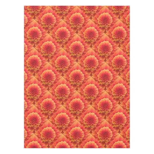 Nappe Orange Dahlia (Devant)