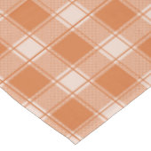 Nappe Orange En vichy Automne (Angle)