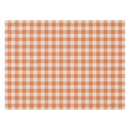 Nappe Orange En vichy automne automne automne (Devant (Horizontal))