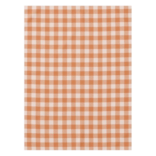 Nappe Orange En vichy automne automne automne (Devant)