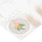Nappe orange et blanche (Angle)