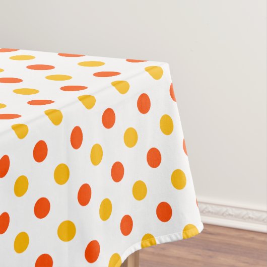 Nappe Orange et points jaunes blancs (In Situ)