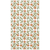 NAPPE ORANGE FLEURS (Devant)