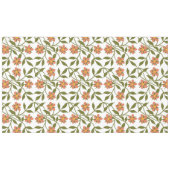 NAPPE ORANGE FLEURS (Devant (Horizontal))
