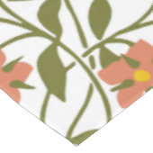 NAPPE ORANGE FLEURS (Angle)