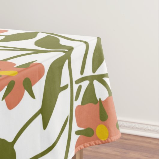 NAPPE ORANGE FLEURS (In Situ)