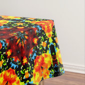 Nappe Orange Florale (In Situ)