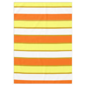 Nappe Orange, jaune et White Stripes (Devant)