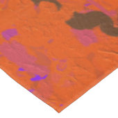 Nappe Orange, jaune, Purple and Black Abstract (Angle)