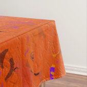 Nappe Orange, jaune, Purple and Black Abstract (In Situ)