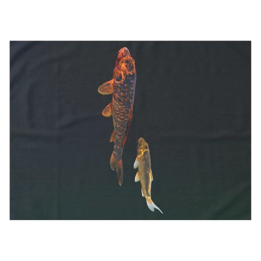 Nappe Orange Koi et Gold Koi (Devant (Horizontal))