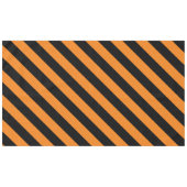 Nappe Orange noir et Citrouille rayé (Devant (Horizontal))