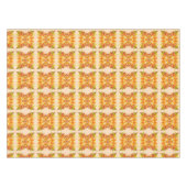 Nappe ORANGE PLANTE - Digital Fractal Art - (Devant (Horizontal))