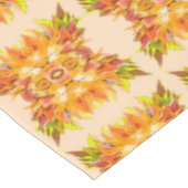 Nappe ORANGE PLANTE - Digital Fractal Art - (Angle)