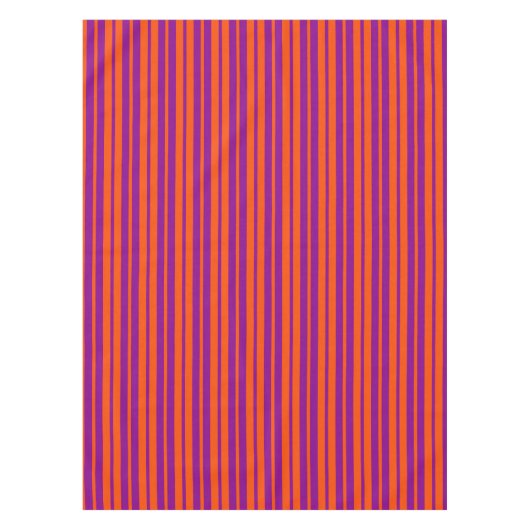 Nappe Orange Purple Stylish Stripes Pattern Design (Devant)