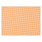 Nappe Orange White À damiers Check Automne Halloween Par (Devant (Horizontal))