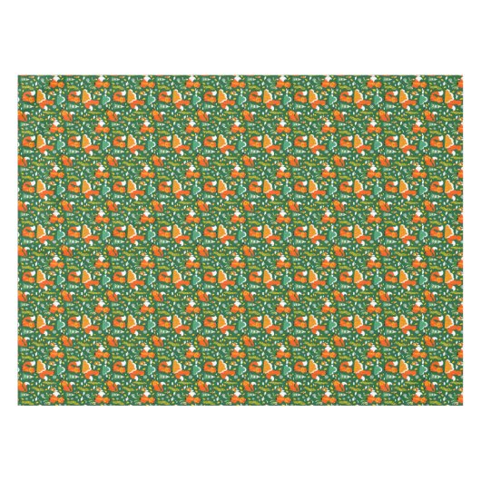 Nappe Orange Wild automne Forêt d'hiver Fox (Devant (Horizontal))
