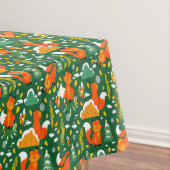 Nappe Orange Wild automne Forêt d'hiver Fox (In Situ)