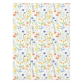 Nappe Orange Yellow Blue Watercolor Wildflower (Devant)
