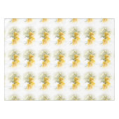 Nappe Orchidée à papillon jaune sous le soleil (Devant (Horizontal))