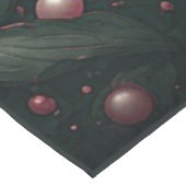 Nappe Orchidée rouge en fleurs avec des feuilles vertes (Angle)