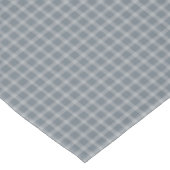 Nappe Oreiller rond Plaid bleu intemporel (Angle)