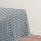 Nappe Oreiller rond Plaid bleu intemporel (In Situ)