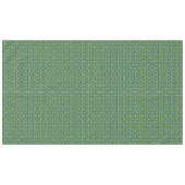 Nappe Oriental bleu jaune vert ottoman turc Hexagon (Devant (Horizontal))