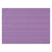 Nappe Oriental violet blanc Ayame Japon Motif Bishamon (Devant (Horizontal))