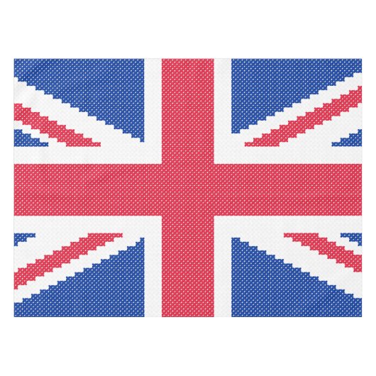 Nappe Original cross-stitch design Union Jack (Devant (Horizontal))