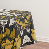 Nappe Ornate floral pattern with large gold flowers  (In Situ)