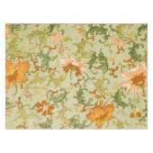 Nappe Ornement Chinois Vintage Fleurs Jones (Devant (Horizontal))