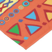 Nappe Ornement coloré d'animaux mexicains aztèques (Angle)