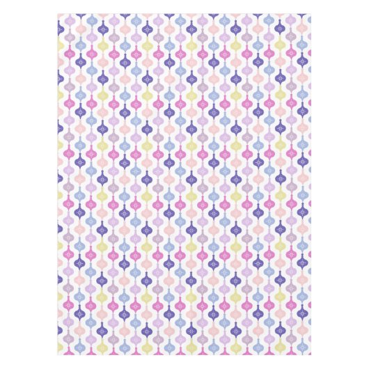 Nappe Ornement de Noël moderne (Devant)