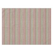 Nappe Ornement ethnique géométrique olive et marron (Devant (Horizontal))
