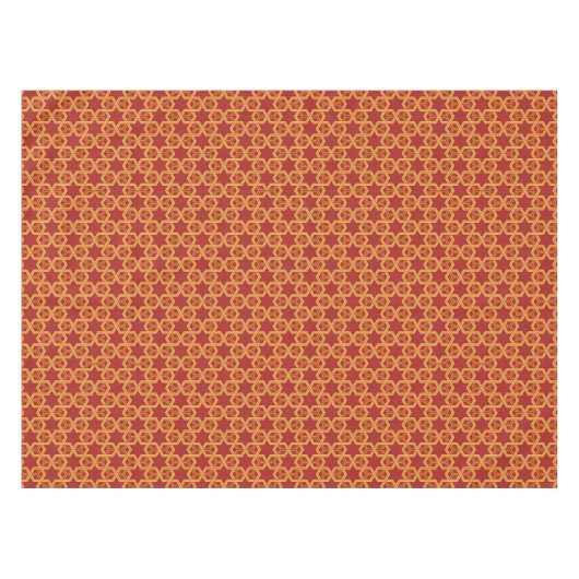 Nappe Ornement géométrique élégant (Devant (Horizontal))