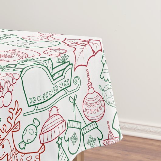 Nappe Ornements de Noël Motif 02 (In Situ)