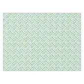 Nappe ornements de Noël papier vert violet toile (Devant (Horizontal))