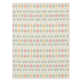 Nappe Ornements de Noël pastel (Devant)